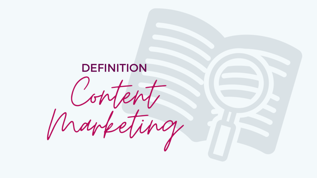 Titel Definition Content Marketing